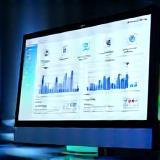 Custom e-learning platform dashboard interface